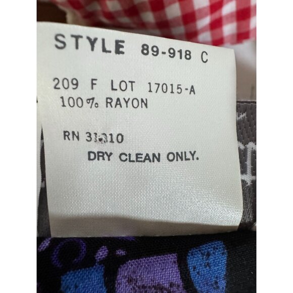 Vintage Très Paquette Byer California Womens Jacket L Shoulder Pads Ties - Picture 14 of 16